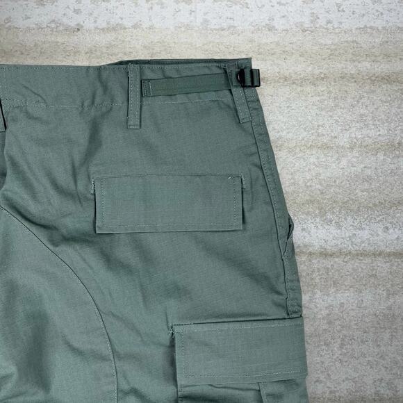 Vintage Military Grade Green Double Knees Tactical Pants Propper Baggy Cargo 90s - Picture 3 of 4